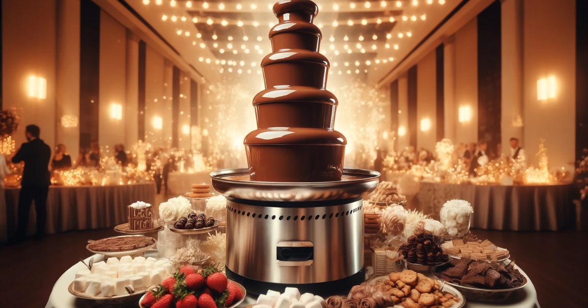 Chokoladefontæne til fest